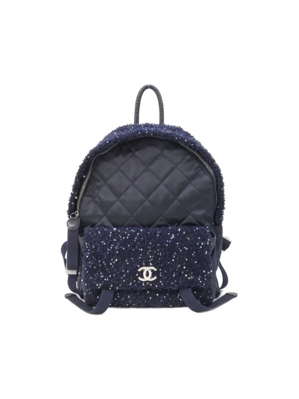 Chanel Backpack Navy - Picture 1 of 9